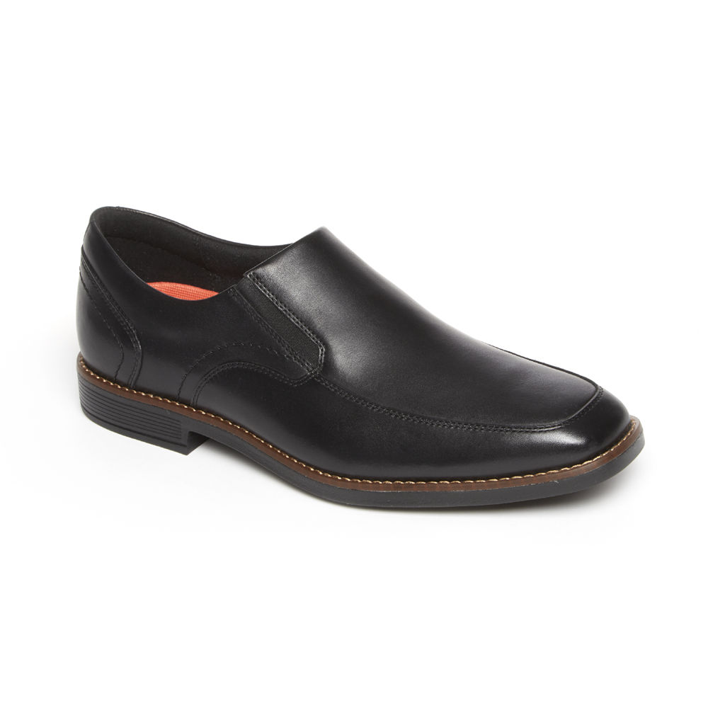 Sapato Vela Rockport Homem Pretas - Slayter Bike Shoe - 37450GHZM